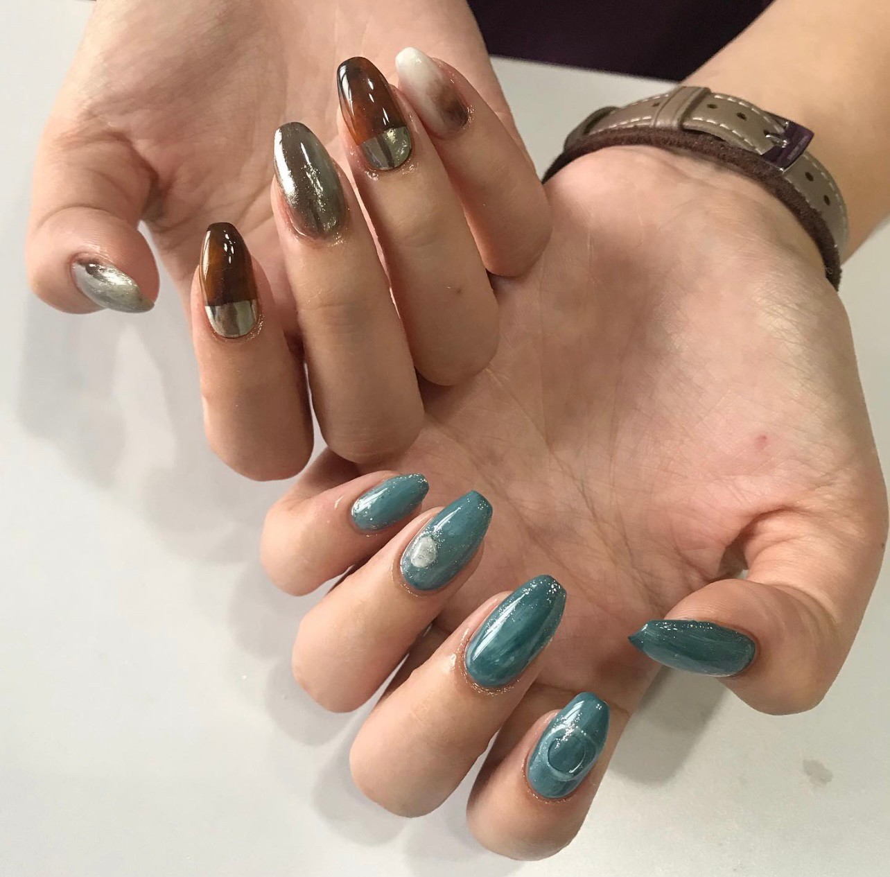 デザイン 磐田市 浜松市のネイルサロンluana Nail 今流行りのニュアンスネイルも